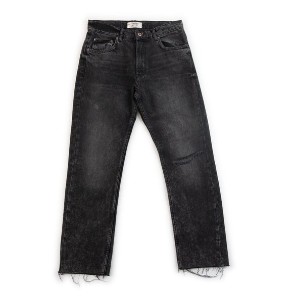 We The Free Black Straight Leg Jeans - Picture 1 of 9